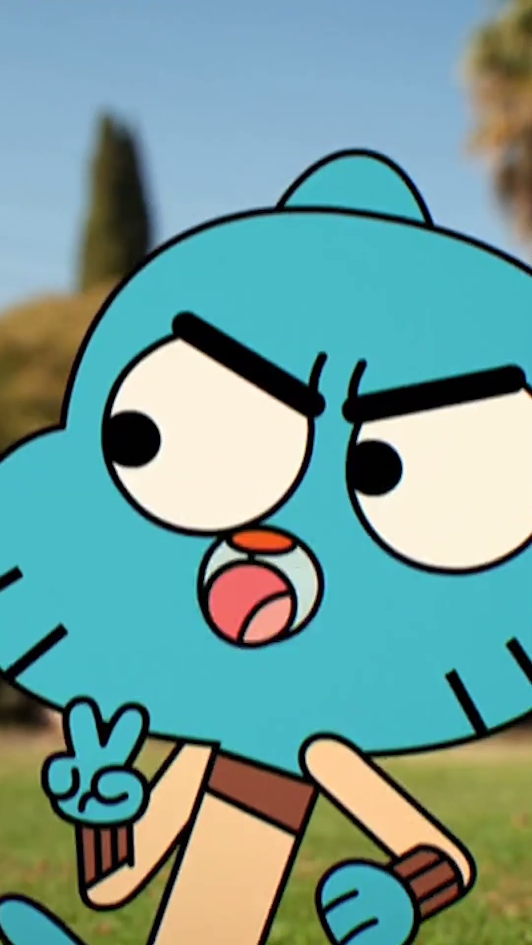 He’s in the thick of it… ?? | Gumball | #shorts #cartoons