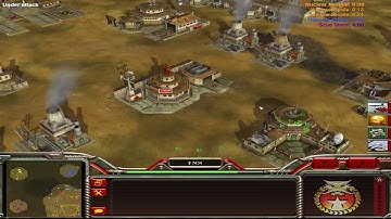 Free Fire Zone All Random Free For All Hard Ai [Command & Conquer Generals Zero:Hour SkirmisH]