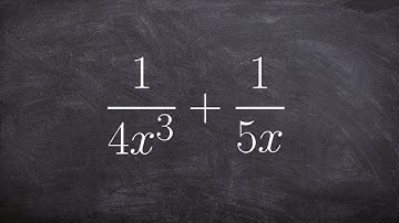 How to determine the LCM to allow us to add two rational expressions