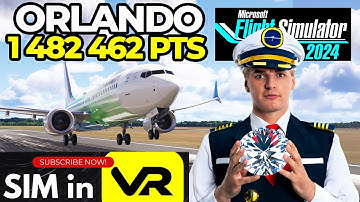 Landing a Boeing 737 Max Like a Pro - Orlando Precision Landing Challenge - MSFS 2024 Diamond League
