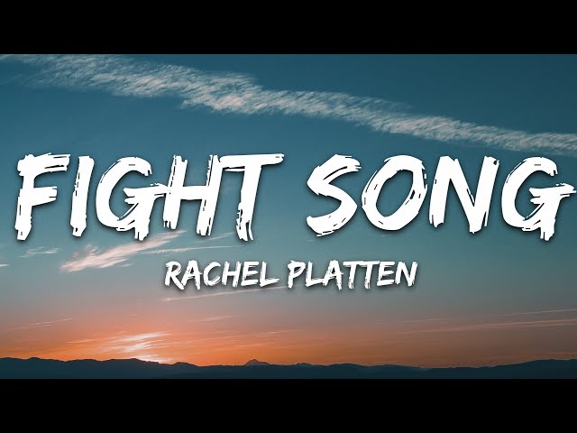 Rachel Platten - Fight Song (Lyrics) class=