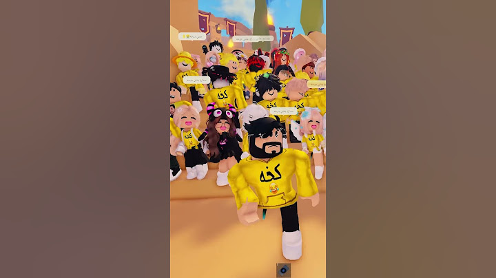 رقصة الصداع مع المتابعين 😂💛 #shorts #roblox #رواف