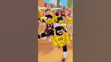 رقصة الصداع مع المتابعين Shorts Roblox رواف 