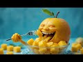4 minutes of self Feeding fruits ASMR | Realistic ASMR Compilation🍊 Fruit Faces AI