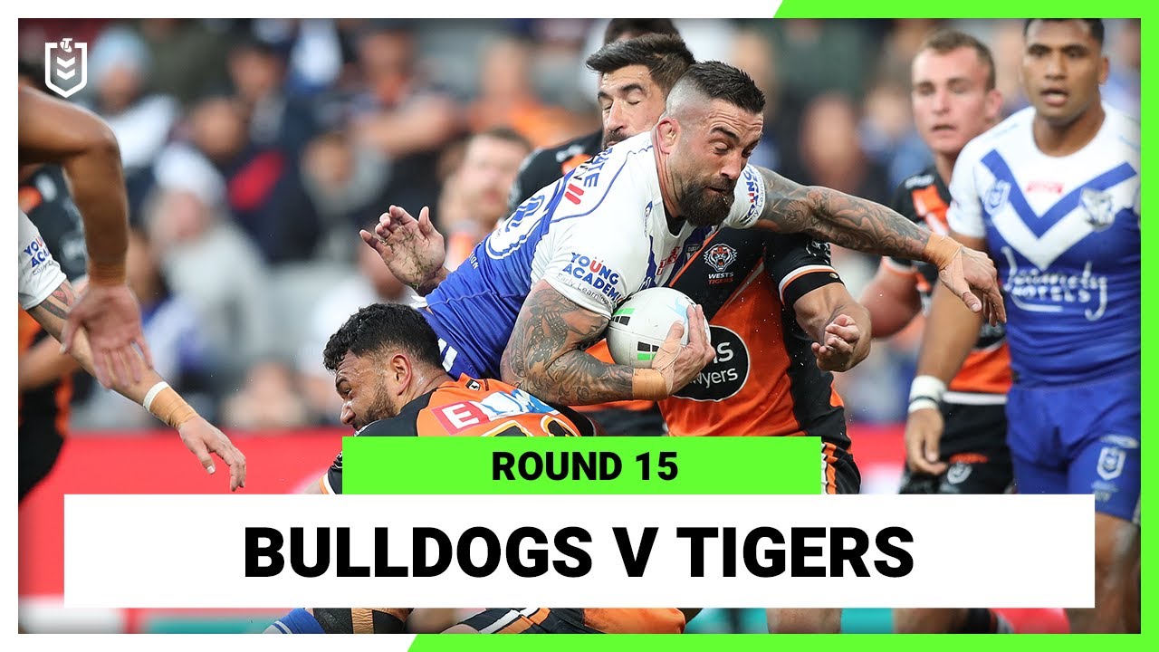 Canterbury-Bankstown Bulldogs v Wests Tigers Round 15, 2022 Full Match Replay NRL