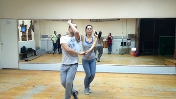 Cuban salsa combination intermediate level