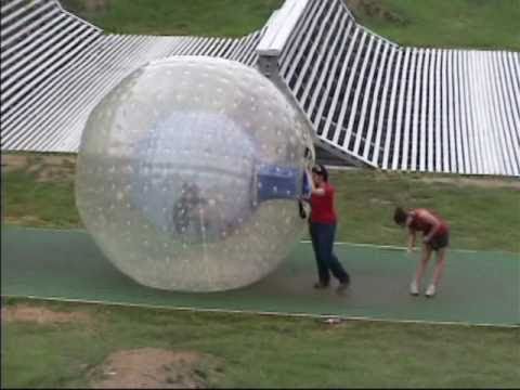 Zorb Balls in Gatlinburg - Laurie n Brandon 2010