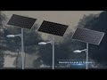 Intense series solar street lights