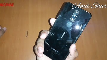 Nokia 5.1 Plus Sim and SD card slot