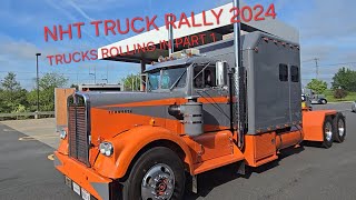 New Holland Transport Truck Rally. Trucks rolling in part 1