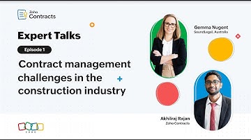 Contract management challenges in construction | Expert Talks