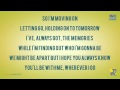 Miley Cyrus - Wherever I Go Lyrics