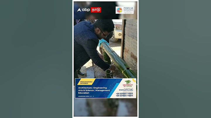 👌👌👌 Water Pipe ஆக  மாறிய மூங்கில்...