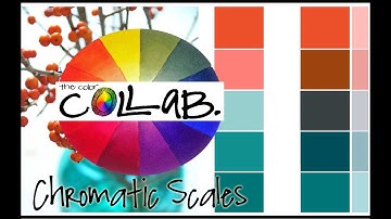 Chromatic Scales and Mixing Complements - #thecolorcollab