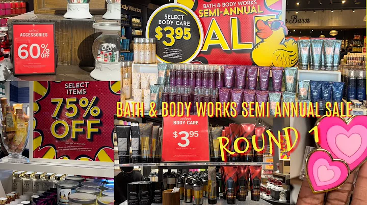 BATH & BODY WORKS SEMI ANNUAL SALE 2022 WALK THROU...