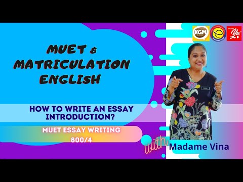 How to write an essay introduction?