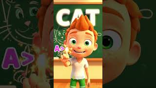 Learn to Spell CAT 🐈 | C-A-T | VOVY Learning Tv