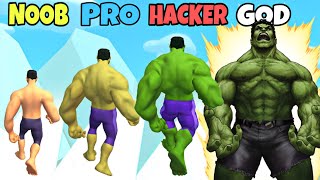 NOOB vs PRO vs HACKER vs GOD in Big Muscled (New Update)