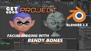 Facial Rigging with Bendy Bones