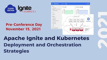 Ignite Summit Pre-Conference Training: Apache Ignite & Kubernetes Training