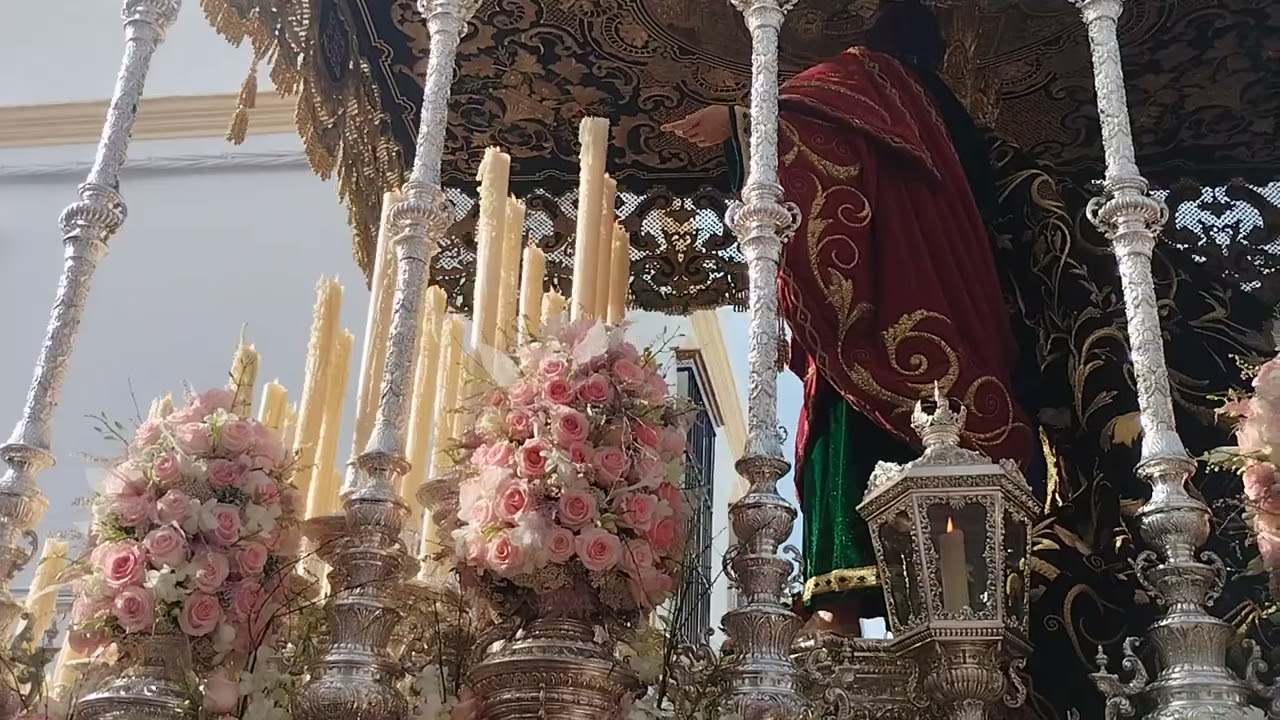 Petalada virgen de las Lagrimas- Madruga 2025 La Puebla de Cazalla