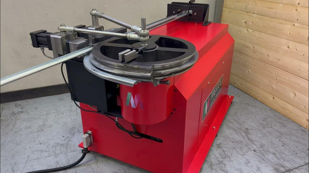 MEMOLI ETMH 80 Garage door bending machine J profile YouTube