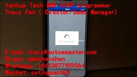 Yanhua Mini ACDP Read CAS3 ISN code via OBD