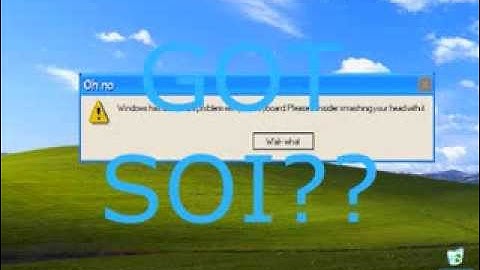 Microsoft Sam reads Funny Windows Errors- Whole Season 4