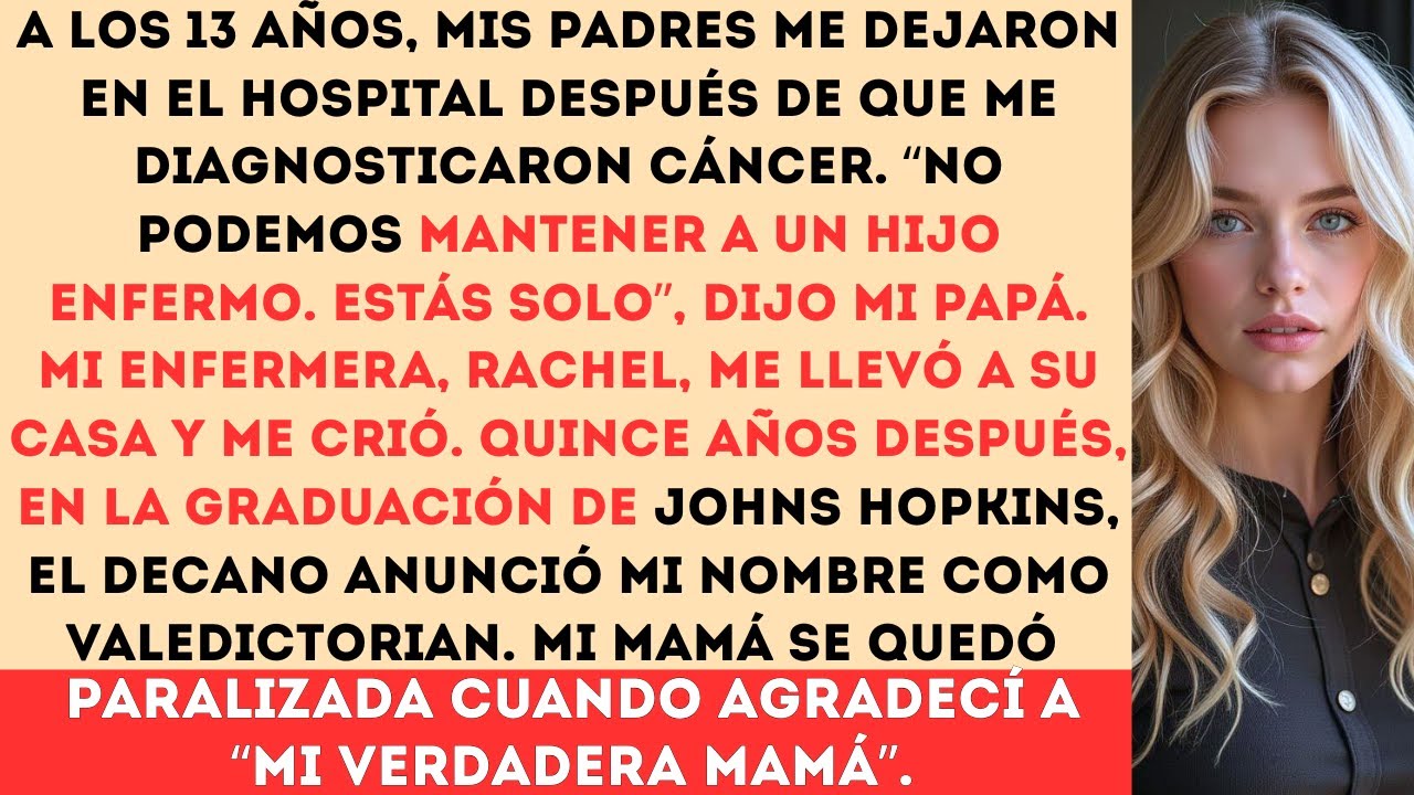 Mis padres me abandonaron en el hospital a los 13 años. Mi mamá se quedó paralizada cuando el...