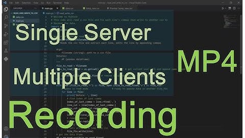 Send and Record Videos from Clients to Server
