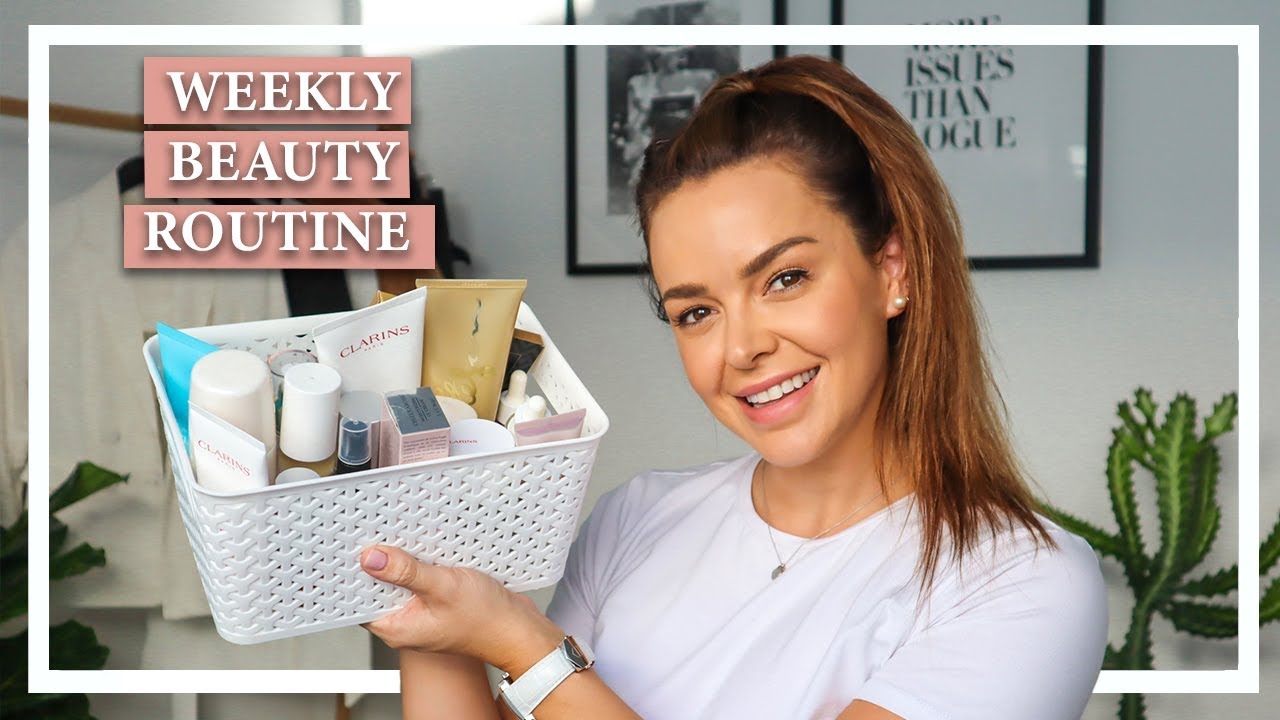 My Beauty Routine Three Giveaways What I Do Every Week Youtube