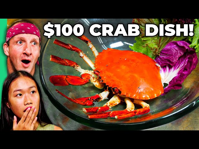 Three RARE Vietnamese Crabs!!! Eating Asia