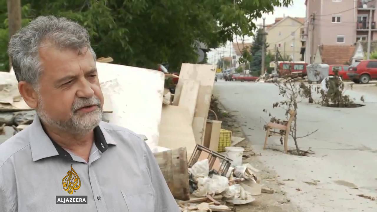 لا يزال حجم الأضرار الناجمة عن الفيضانات في صربيا غير معروف.