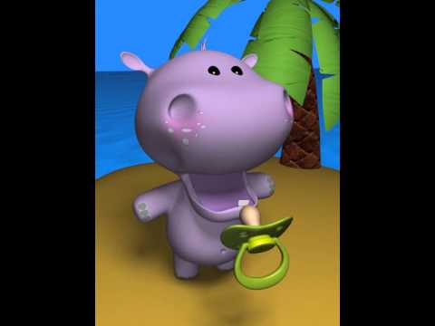Talking Baby Hippo - YouTube