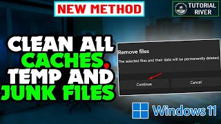 how to clean all caches, temp and junk files in windows 11 [ easy steps ] 2024