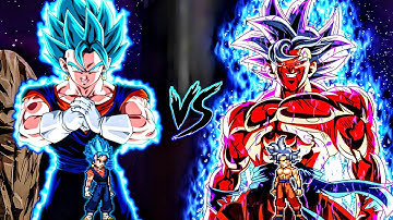 Vegito SSB DBFZ V2 OP (New) VS Son Goku US MUI V3.5 OP in Jump Force Mugen