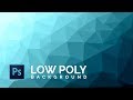 How to make a Cool Low Poly Background - Photoshop CS6,CC Tutorial (Background Design)