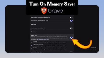 How to Turn On Memory Saver on Brave [NEW]