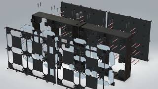 4D Clock Exploded View & Sample Movement