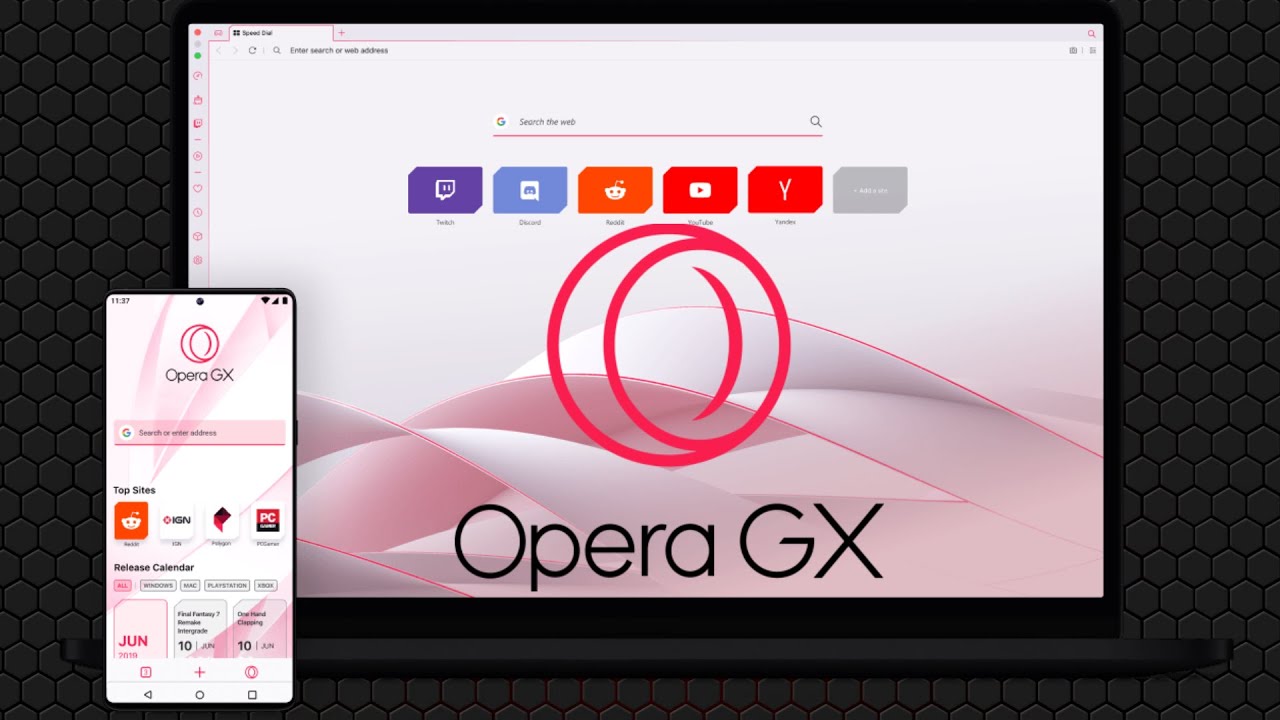 Operius - Jogo Offline - Navegador Opera GX 