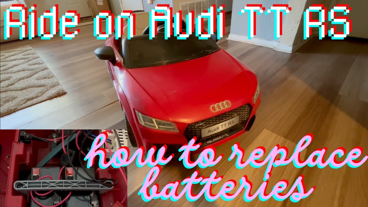 Замена аккумуляторов в электромобиле | Audi TT RS