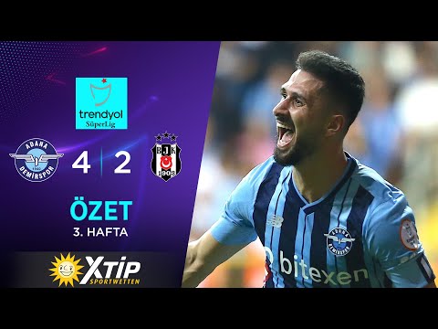 Yukatel Adana Demirspor (4-2) Beşiktaş – Highlights/Özet | Trendyol Süper Lig – 2023/24