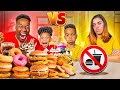 FOOD VS NO FOOD CHALLENGE