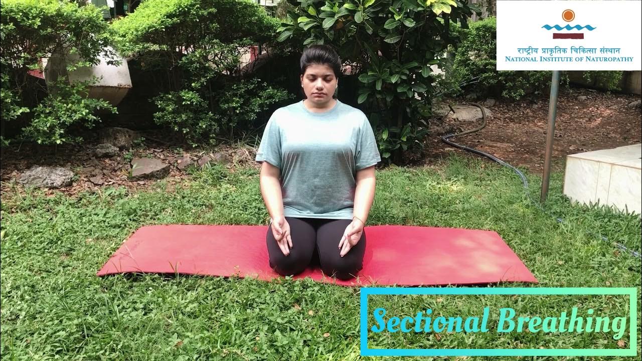Sectional Breathing Technique by Dr Pranav, NIN. (IDY 2021) YouTube