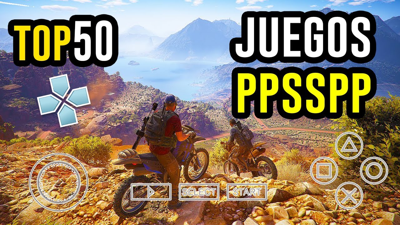 TOP 50 MEJORES JUEGOS ANDROID PPSSPP (PSP) 