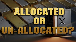 Understanding the difference between allocated and un-allocated metals