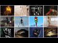 All Trevor Henderson Creatures In Real Life 2 siren head, cartoon cat, house head, the extra slide..