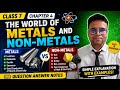 🔥 Class 7 Science Chapter 4 | Metals and Non-Metals Full Explanation 🔥 | Question Answer Notes