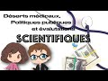 Dserts mdicaux politiques publiques et valuations scientifiques