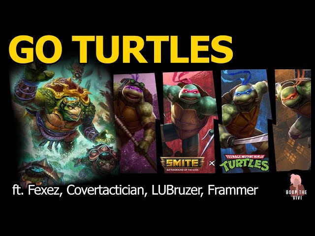 Teenage Mutant Ninja Turtles Re-visit S2 - Smite Banter Ft. Fexez, Covertactician, LUBruzer, Frammer class=